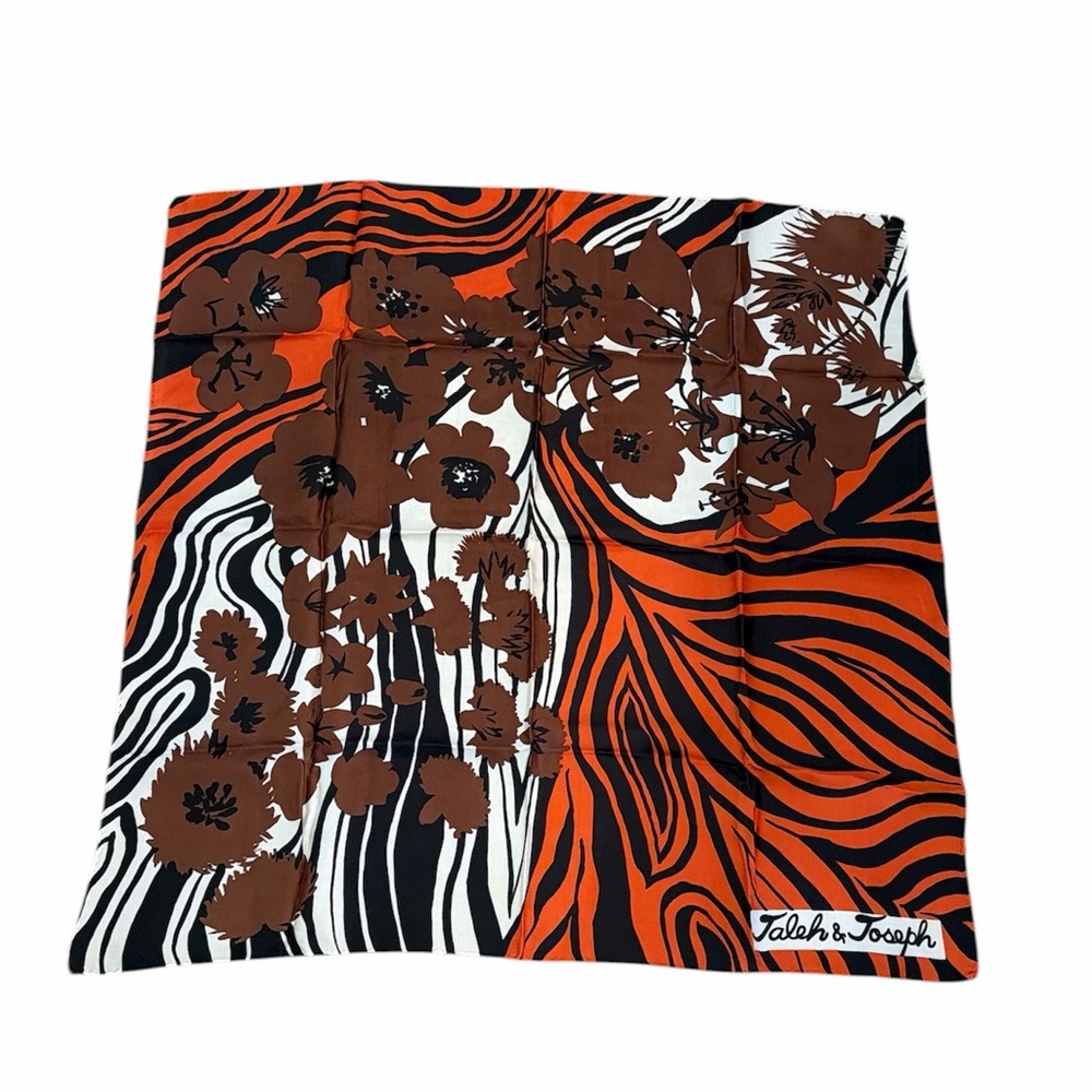 Vintage Scarf Jaleh & Joseph Silk RARE
